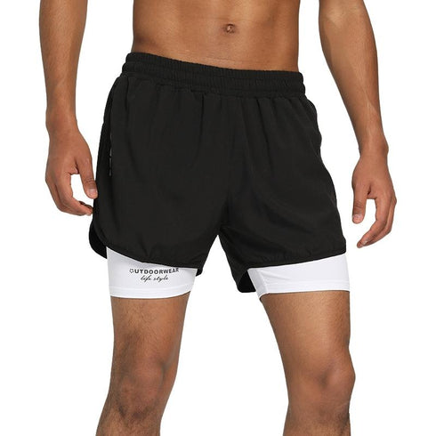Lightweight Men's Quick Dry Lined Workout Sports Shorts